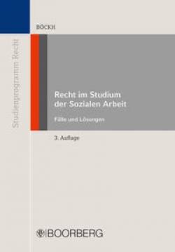 Richard Boorberg Verlag | Recht im Studium der Sozialen Arbeit | Fritz Böckh