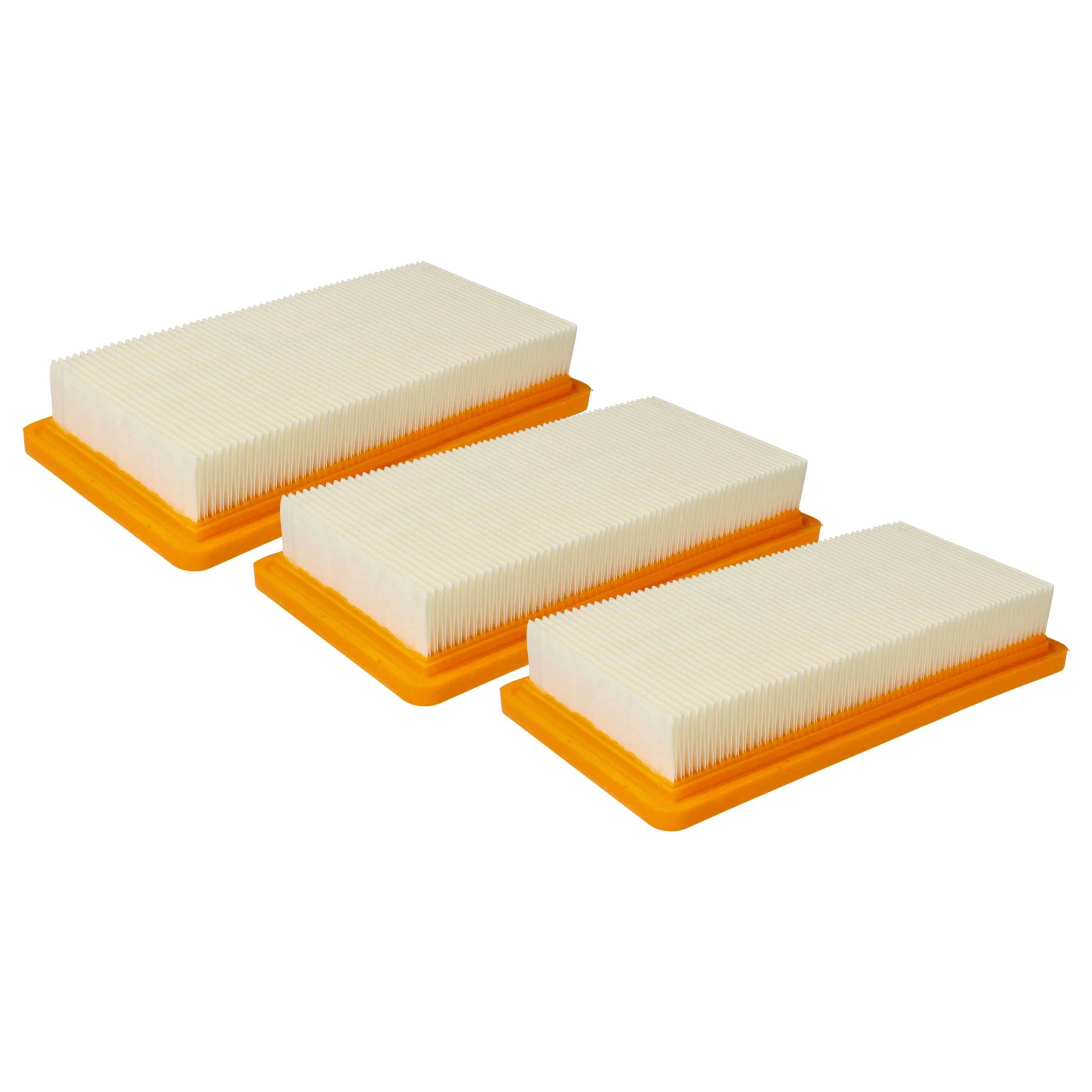 vhbw 3x Motorschutz-Filter kompatibel mit Kärcher DS 6.000 Waterfilter, DS 5600, DS 5200, DS 6, DS 6 Premium Staubsauger