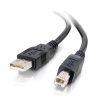 C2G 3 m USB 2.0 A/B-Kabel ? schwarz (9,8 ft), 3 m, USB A, USB B, USB 2.0, 0,48 Gbit/s, Schwarz