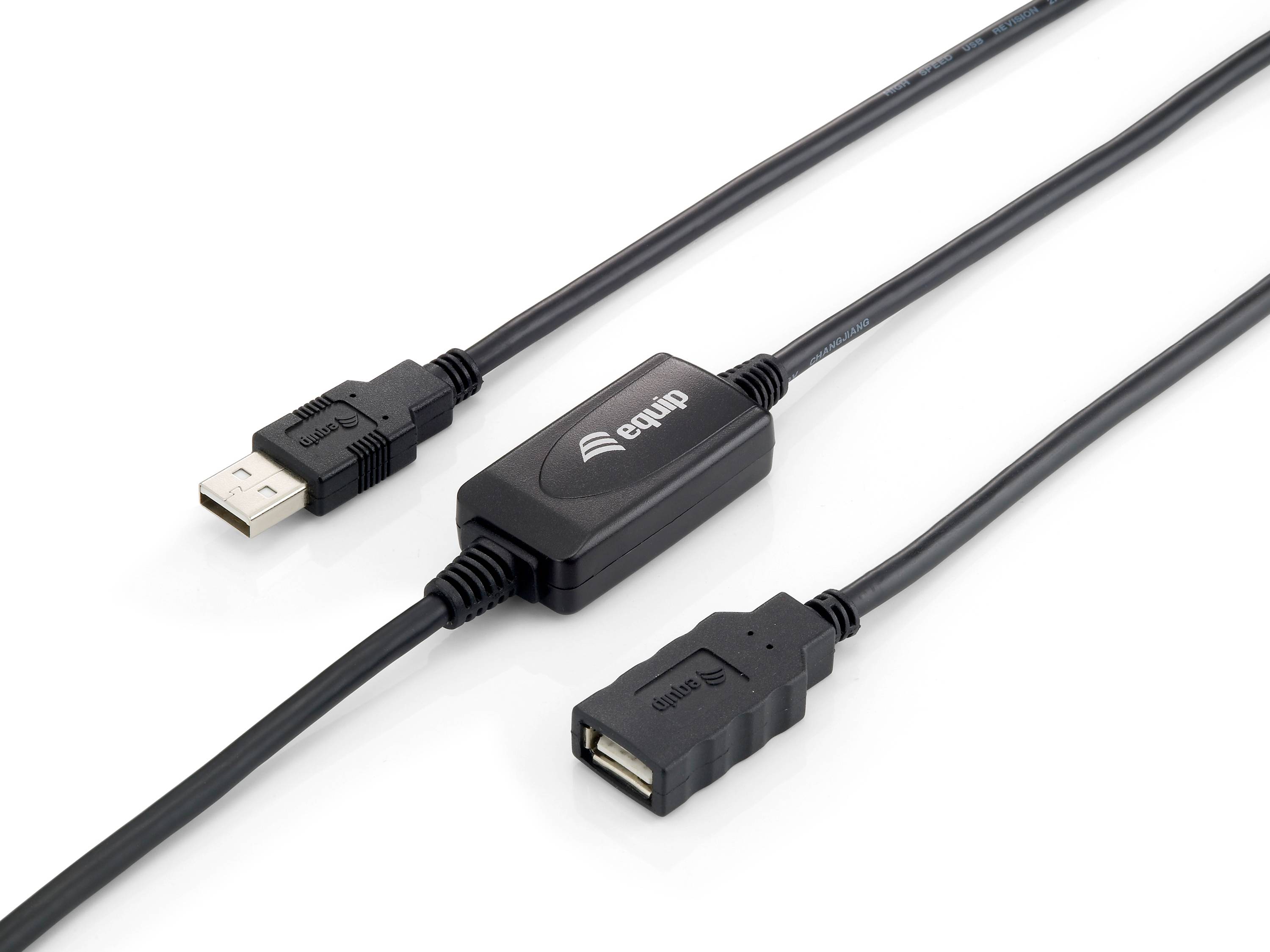 Equip 10m USB A A Schwarz Kabel 2.0 Extension Cable