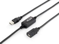Equip 10m USB A A Schwarz Kabel 2.0 Extension Cable