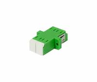 SYNERGY 21 - LWL-Kupplung LC APC -Buchse/LC -Buchse 9/125u Singlemode gruen duplex PVC - Single - Single- bzw. Monomode-
