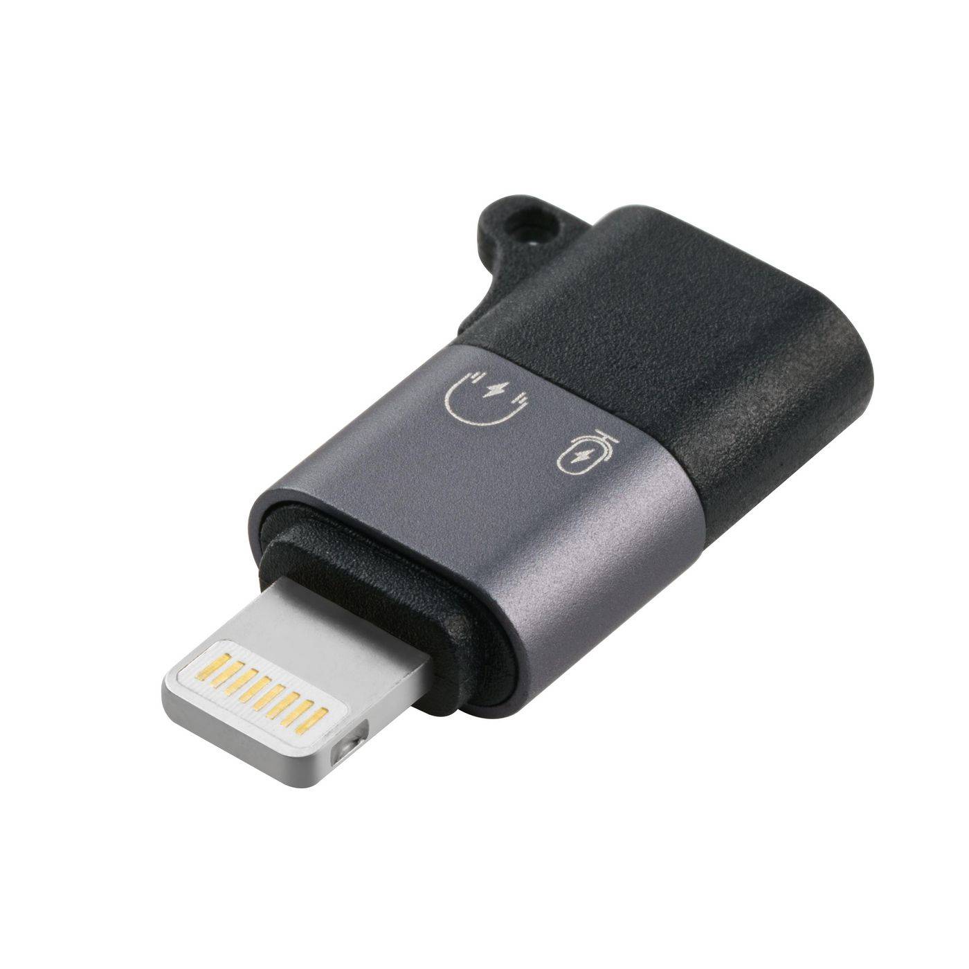 MicroConnect USB-C Lightning Adapter, Silver