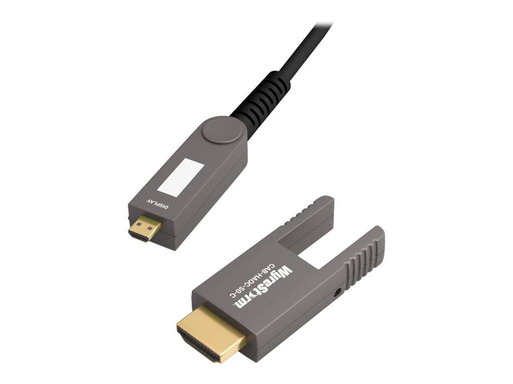 Wyrestorm HDMI-Kabel mit Ethernet - HDMI männlich zu mikro HDMI männlich abnehmb
