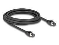 DeLOCK RJ45 Netzwerkkabel Cat.8.1 S/FTP 3 m bis 40 Gbps schwarz