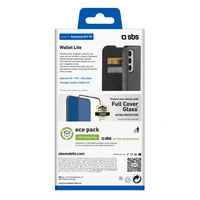 SBS Wallet Lite für Samsung Galaxy S23 FE schwarz - 6,4" - Schwarz SBS Wallet Lite für Samsung Galaxy S23 FE schwarz - 6,4" - Schwarz