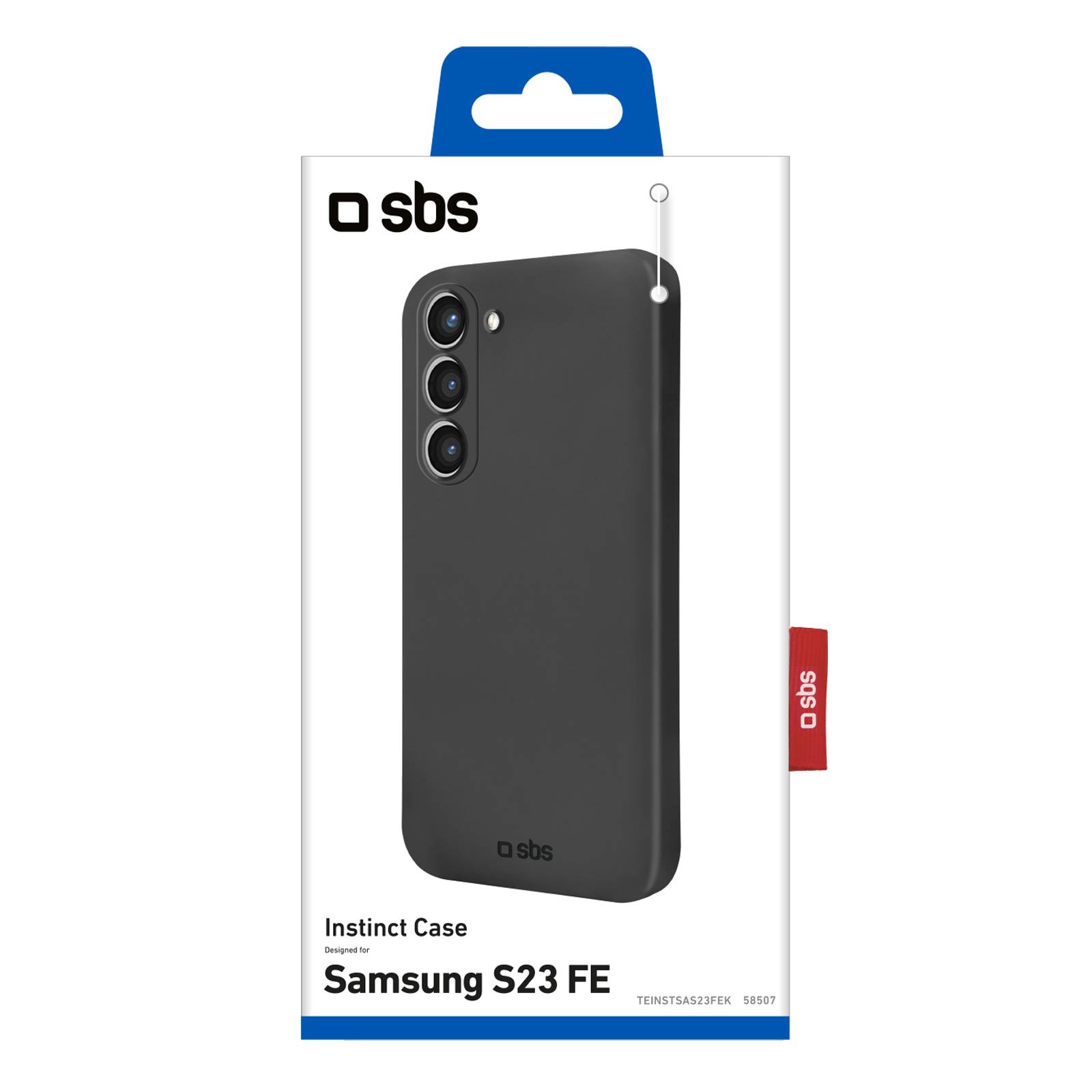 SBS Instinct Cover für Samsung Galaxy S23 FE schwarz - 6,4" - Schwarz