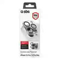 SBS Kameralinsenschutz für iPhone 14 Pro/14 Pro Max schwarz - Schwarz SBS Kameralinsenschutz für iPhone 14 Pro/14 Pro Max schwarz - Schwarz
