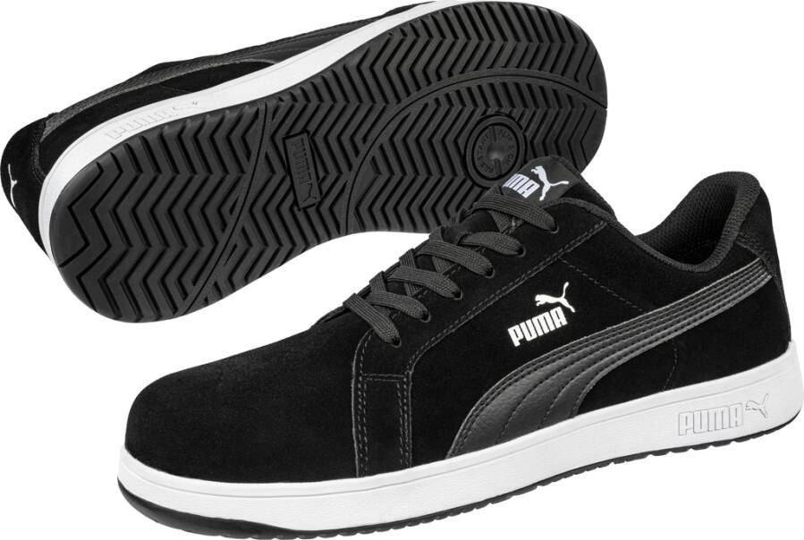 Sicherheitshalbschuh S1PL ICONIC SUEDE ESD FO HRO SRC 640010-43 Größe 43 Farbe schwarz Typ Halbschuh Modell Iconic Sue