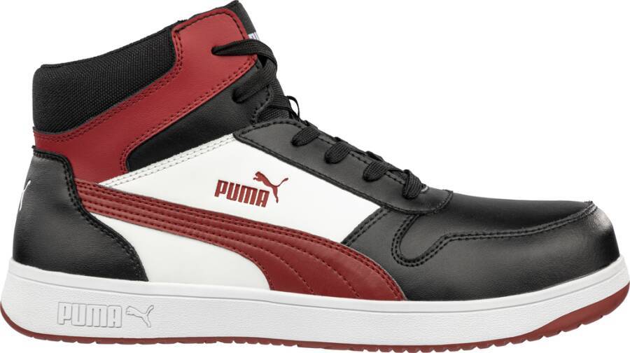 Sicherheitshalbschuh/-hochschuh S3L Frontcourt ESD FO HRO SRC 630050-44 Größe 44 Farbe schwarz/weiß/rot Typ Hochschuh