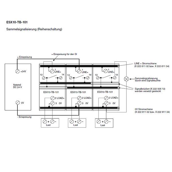 ETA Engineering Technology Sicherungsautomat (ESX10-TB-101-DC24V-4A)