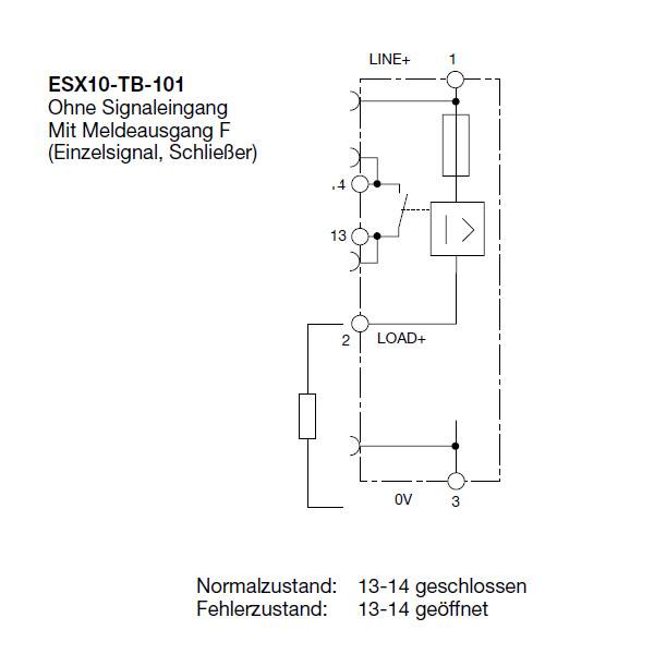 ETA Engineering Technology Sicherungsautomat (ESX10-TB-101-DC24V-4A)
