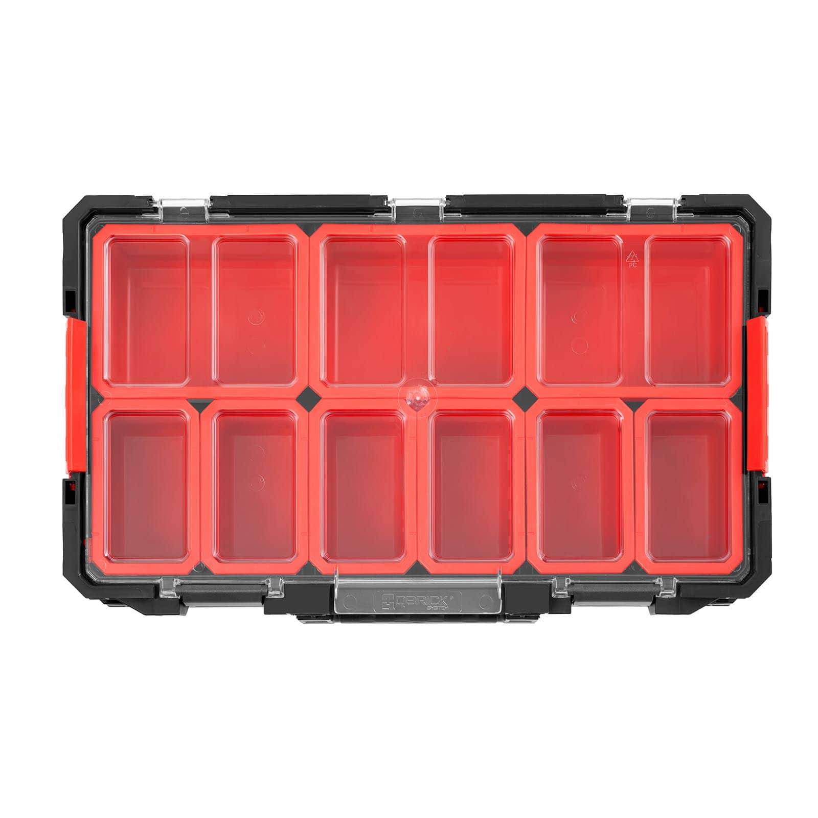 Werkzeugtrolley Set 6-in-1 Werkzeugkoffer Trolley 3 Organizer Werkzeugbox