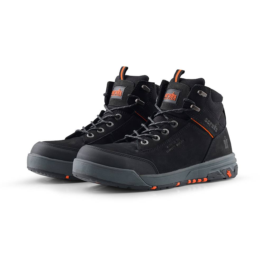 Scruffs Switchback 3 Premium Sicherheitsschuhe S3 Schwarz 41