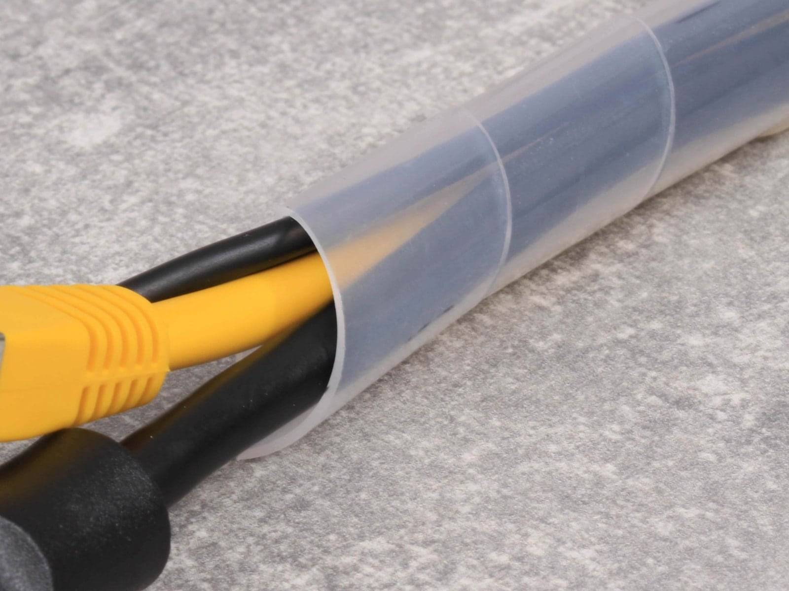 QUADRIOS Spiralschlauch 2111C142, Weiß, PE, 10 m