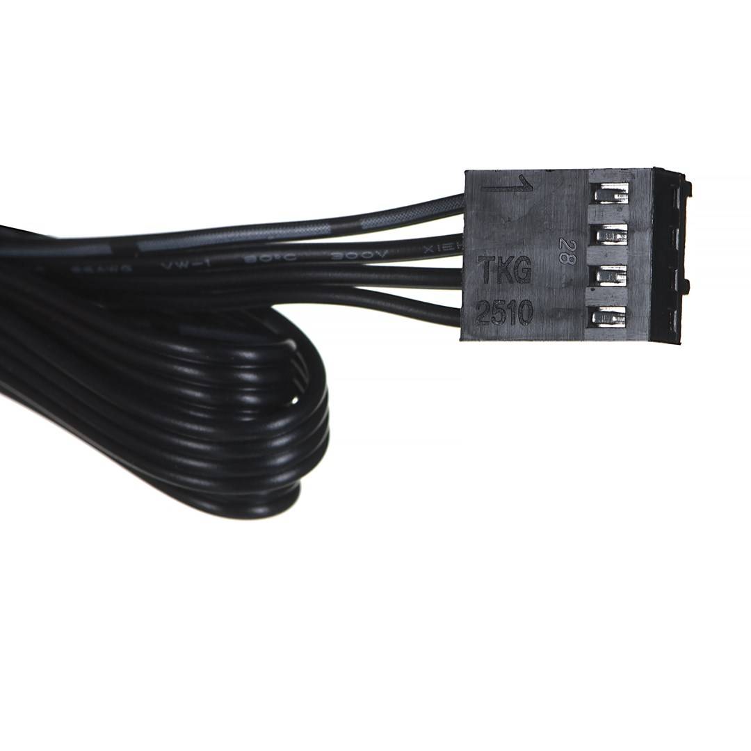 DeepCool FH-04, 0,55 m, ATX (20-pin), 4 x Molex (3-pin), Gerade, Gerade, Schwarz