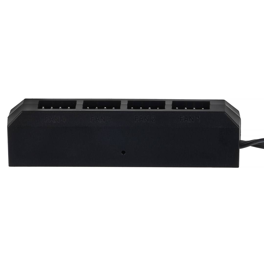 DeepCool FH-04 - 0,55 m - ATX (20-pin) - 4 x Molex (3-pin) - Gerade - Gerade - Schwarz (DP-F04PWM-HUB)