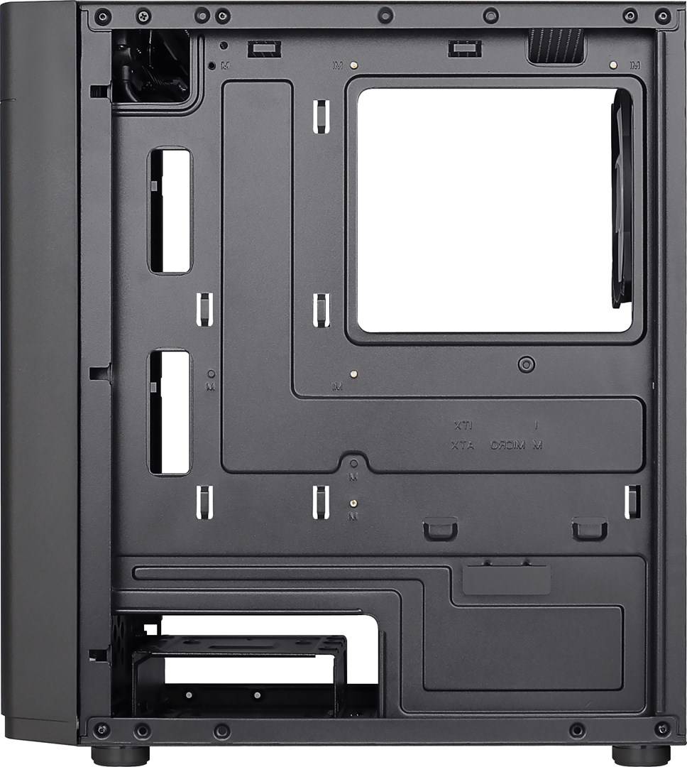 AEROCOOL ADVANCED TECHNOLOGIES Hexform Mini Tower Schwarz - Midi/Minitower - ATX