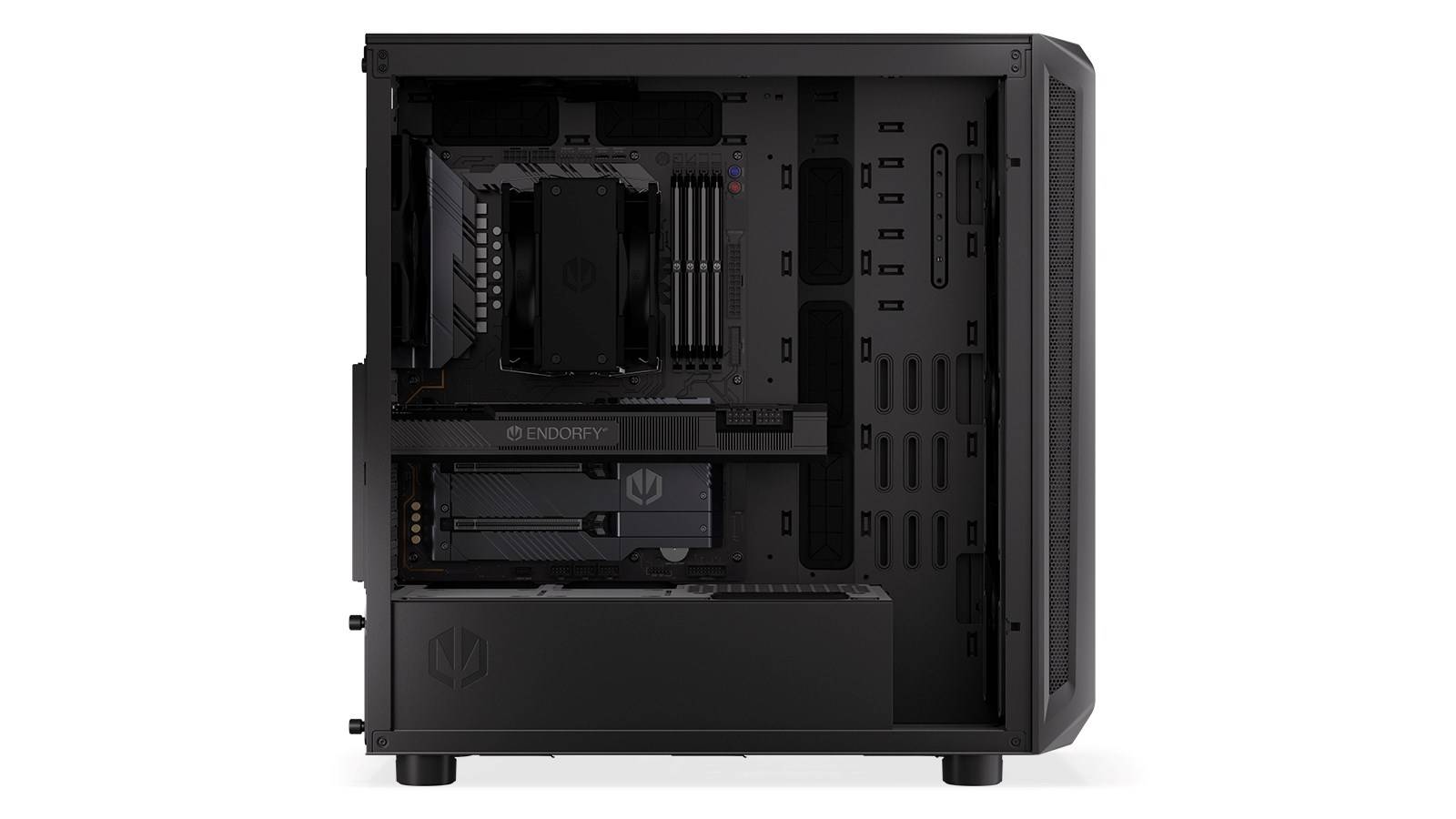 Endorfy Arx 700 Air - PC-Gehäuse - ATX - Seitenteil mit Fenster (gehärtetes Glas)