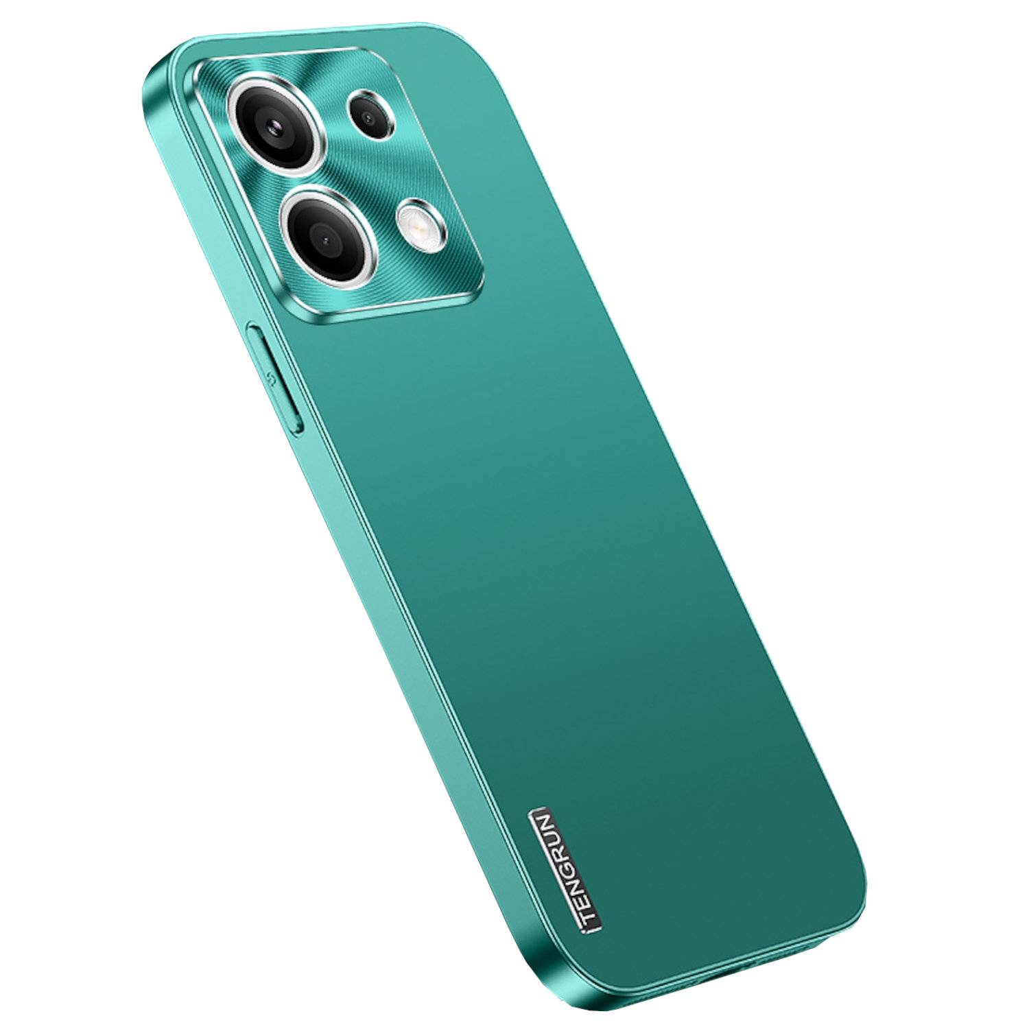 Für Xiaomi Redmi Note 13 Pro / Poco X6 Feinmattes Metall Design Hülle Grün