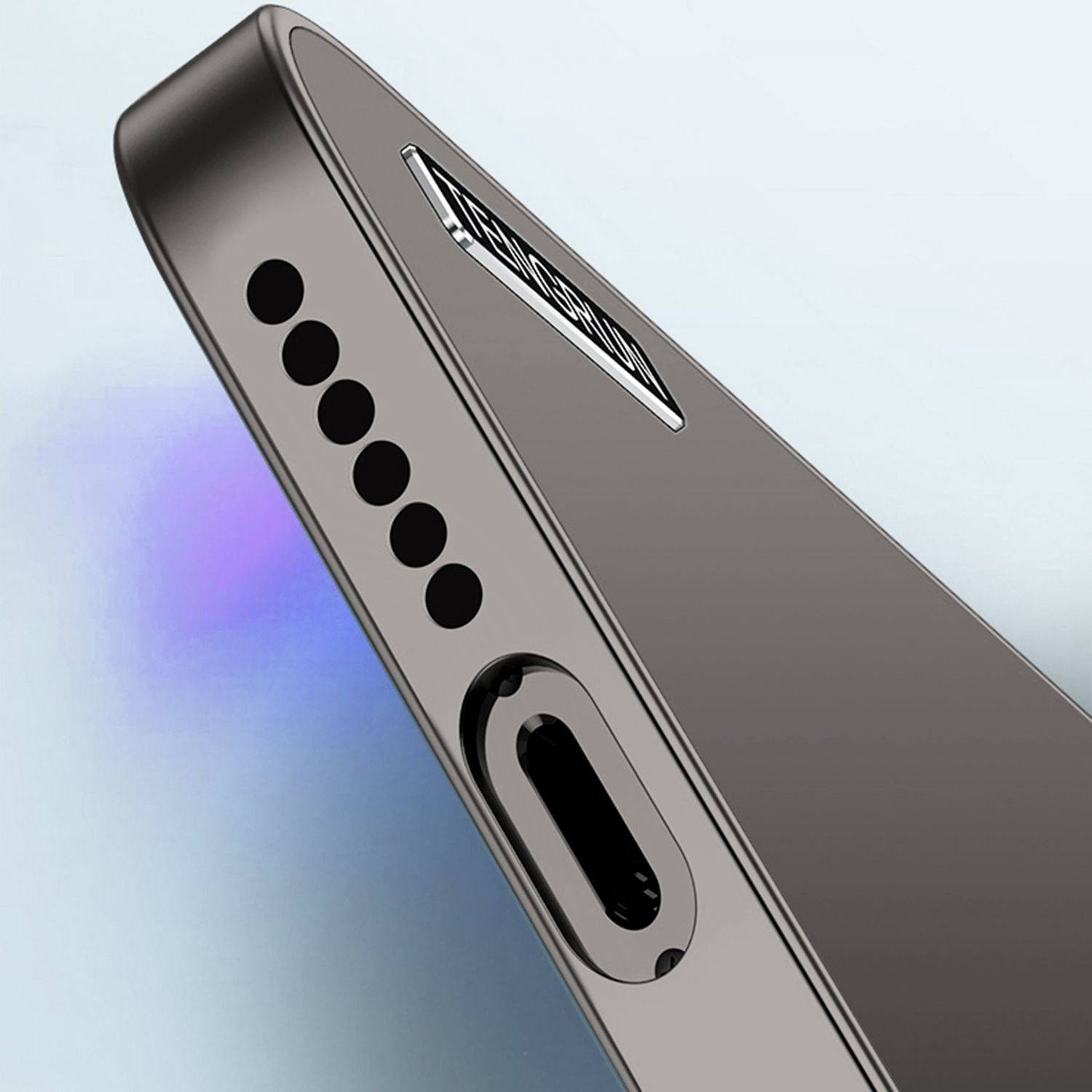 Für Xiaomi Redmi Note 13 Pro / Poco X6 Feinmattes Metall Design Hülle Grün
