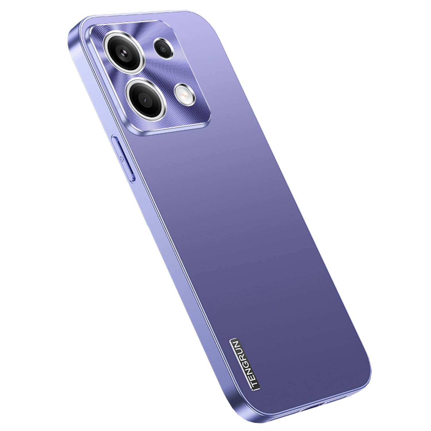 Für Xiaomi Redmi Note 13 Pro / Poco X6 Feinmattes Metall Design Hülle Lila