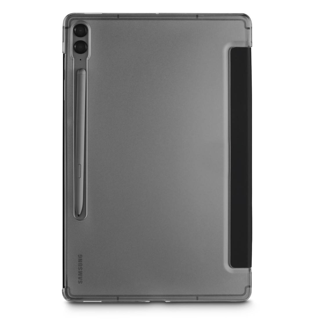hama 00222007 Tablet-Case "Fold Clear" für Samsung Galaxy Tab S9 FE+ 12.4", Schwarz
