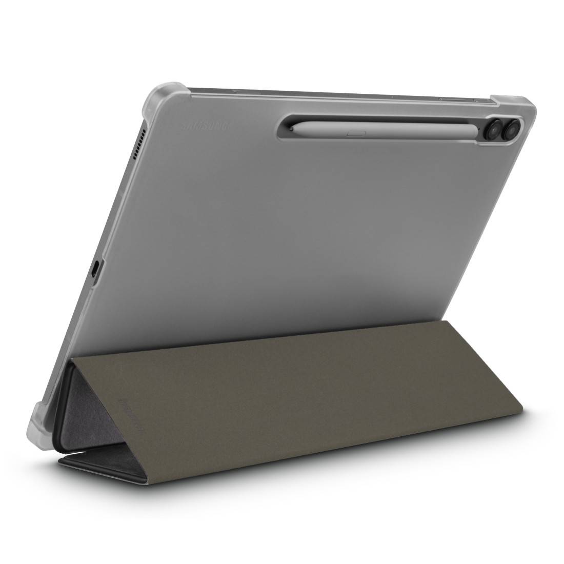 hama 00222008 Tablet-Case "Fold Clear" mit Stiftf. für Samsung Galaxy Tab S9 FE+ 12.4",SW