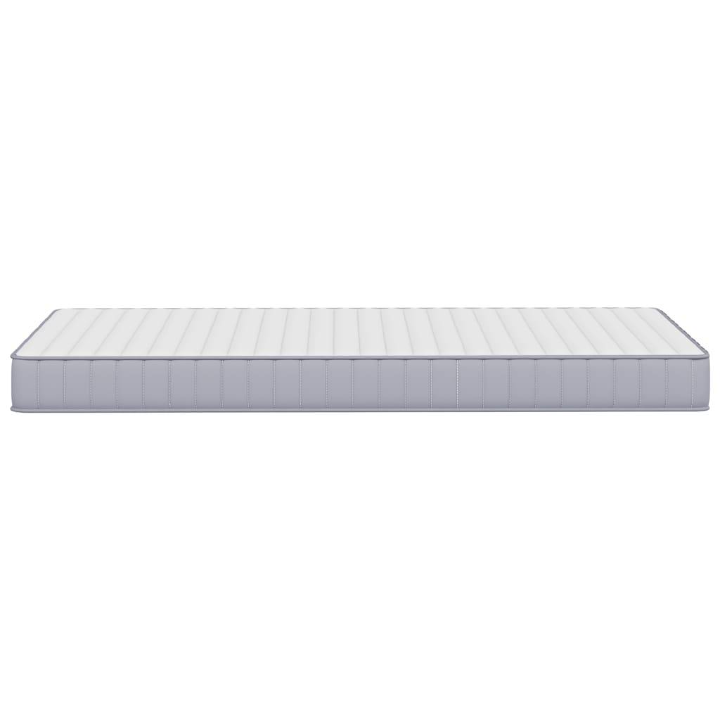 vidaXL Matratze Schaumstoff Mittelweich 120x200 cm
