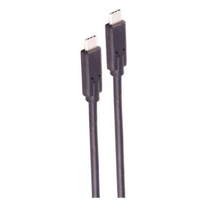 USB-C Verbindungskabel, USB Kabel Typ-C Stecker auf Typ C Stecker, 4.0 Gen 3x2, 240W, 0,25m