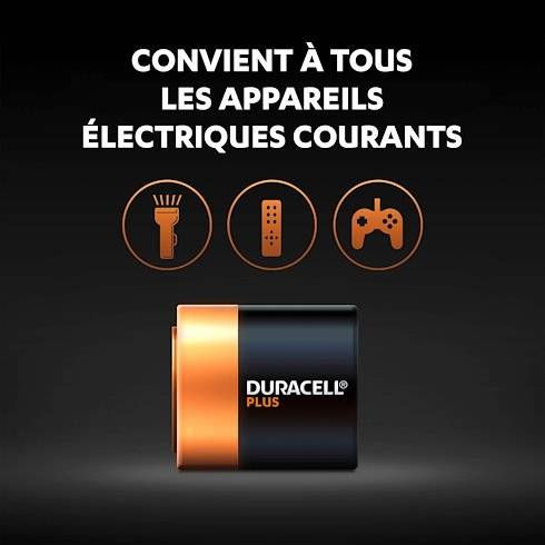 Duracell MN1300B4 - Disposable battery - D - Alkaline - 1.5 V - 4 piece(s) - Black - Orange
