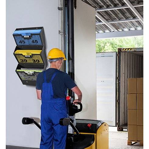 Wandkorb Mailroom A4 schwarz