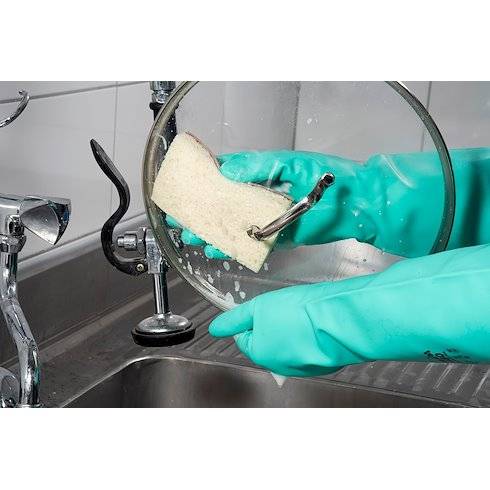 SPONTEX 496047800 Spontex Schwamm Sponrex 1 00 10St. Umweltfreundliches Scheu