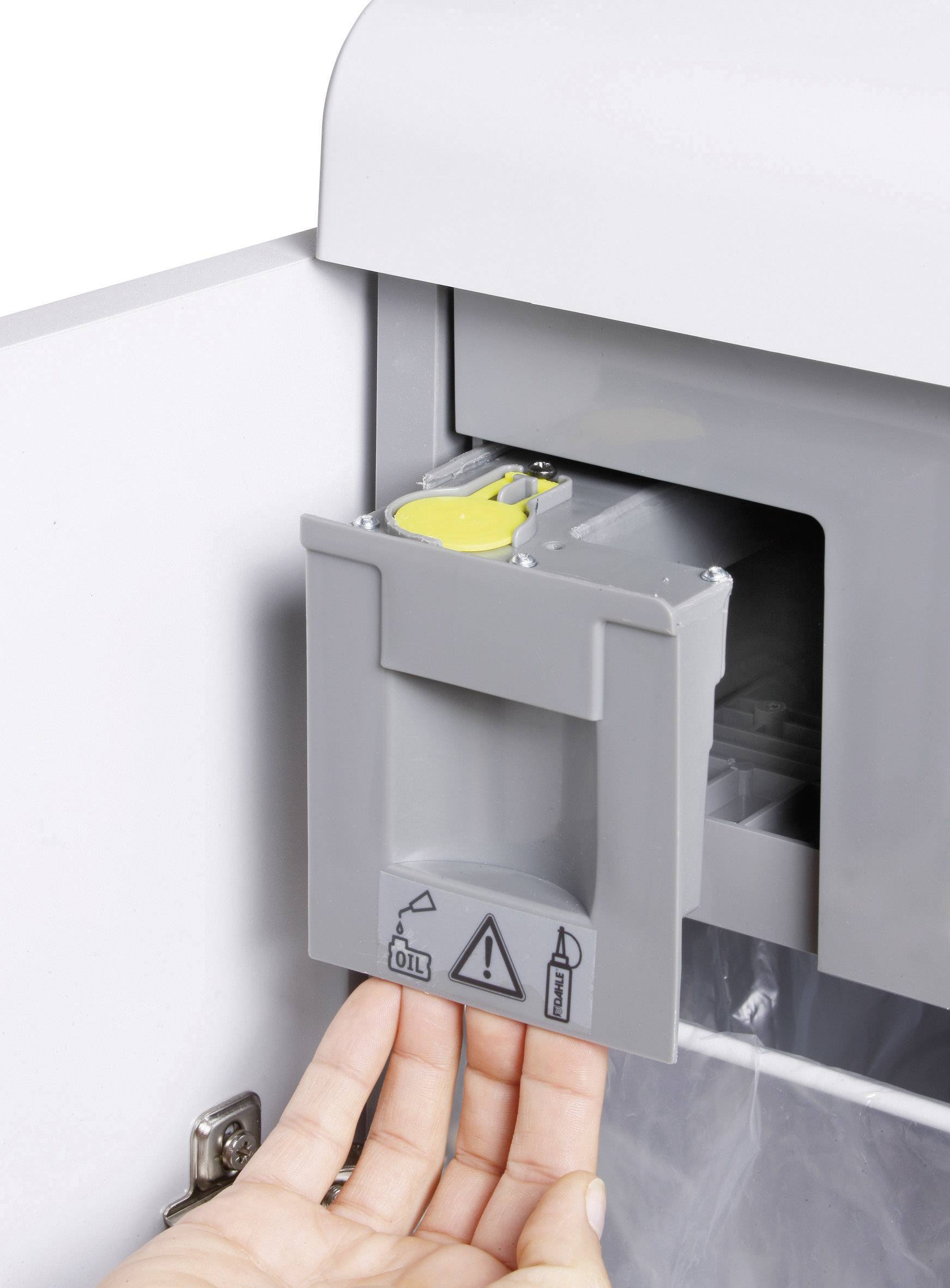 Dahle CleanTec 41330 Aktenvernichter 6 Partikelschnitt 60 l Vernichtet auch Büroklammern, Heftklammern, Kreditkarte