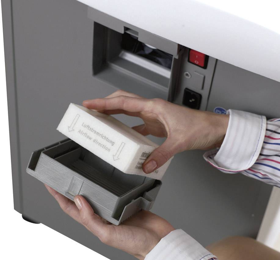 Dahle CleanTec 41304 Aktenvernichter 23 Streifenschnitt 60 l Vernichtet auch Büroklammern, CDs, DVDs, Heftklammern, Kreditkarte