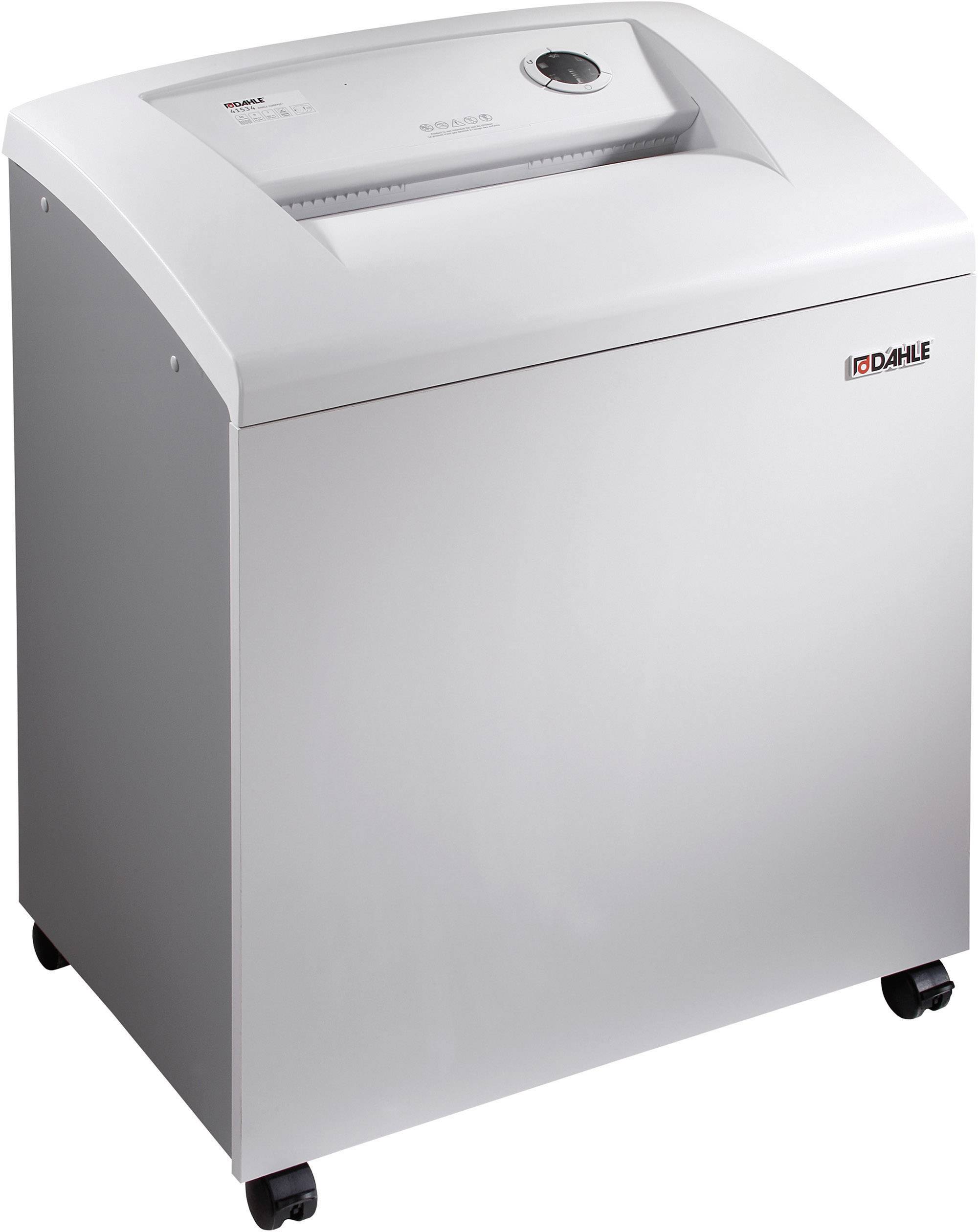 Dahle CleanTec 41506 Aktenvernichter 43 Streifenschnitt 140 l Vernichtet auch Büroklammern, CDs, DVDs, Heftklammern, Kreditkarte