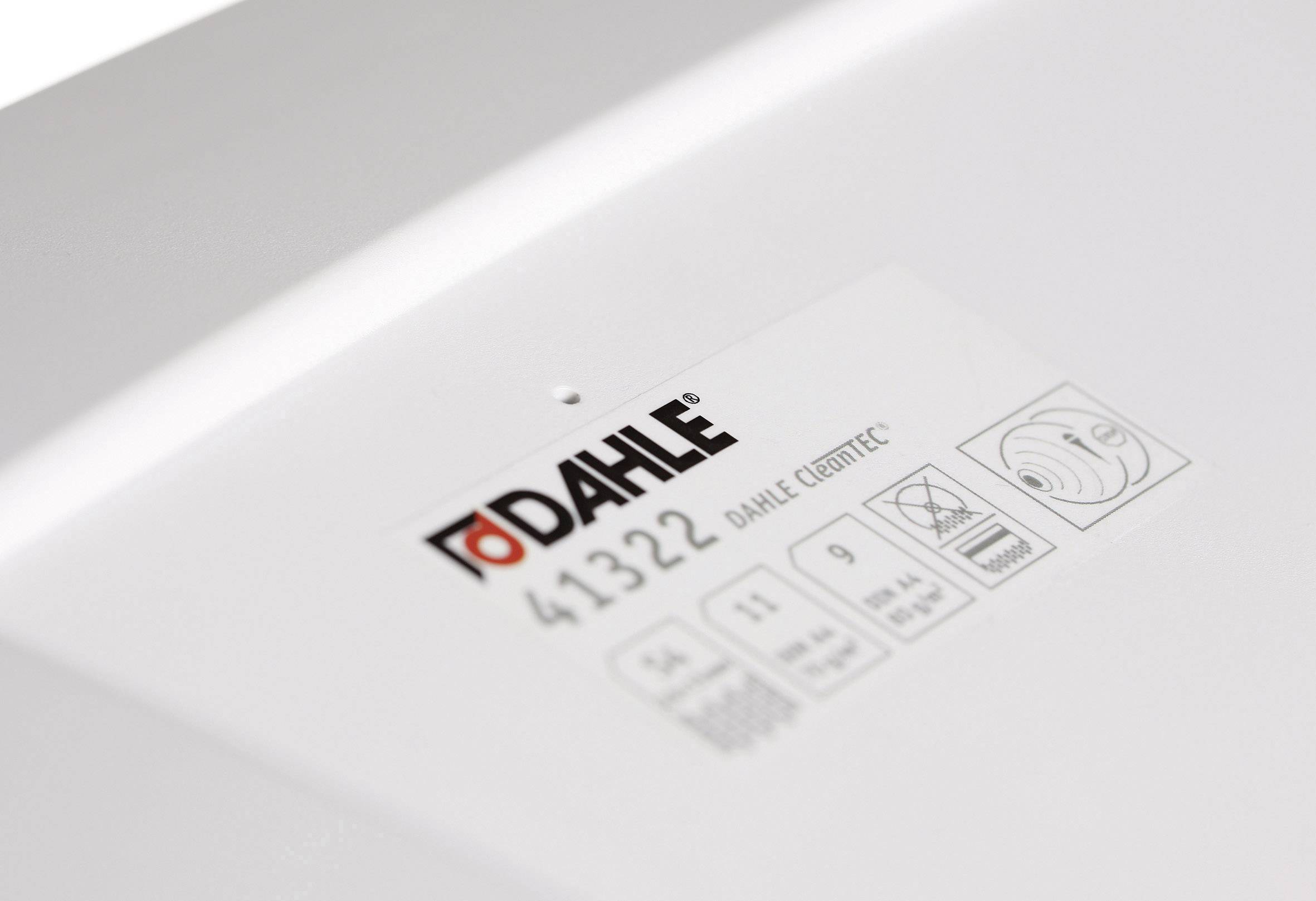 Dahle CleanTec 41506 Aktenvernichter 43 Streifenschnitt 140 l Vernichtet auch Büroklammern, CDs, DVDs, Heftklammern, Kreditkarte