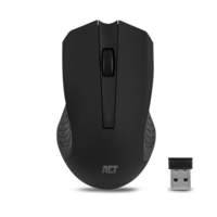 ACT AC5105 Kabellose optische LED-Maus | USB-Nano-Empfänger | 1000 DPI | Schwarz