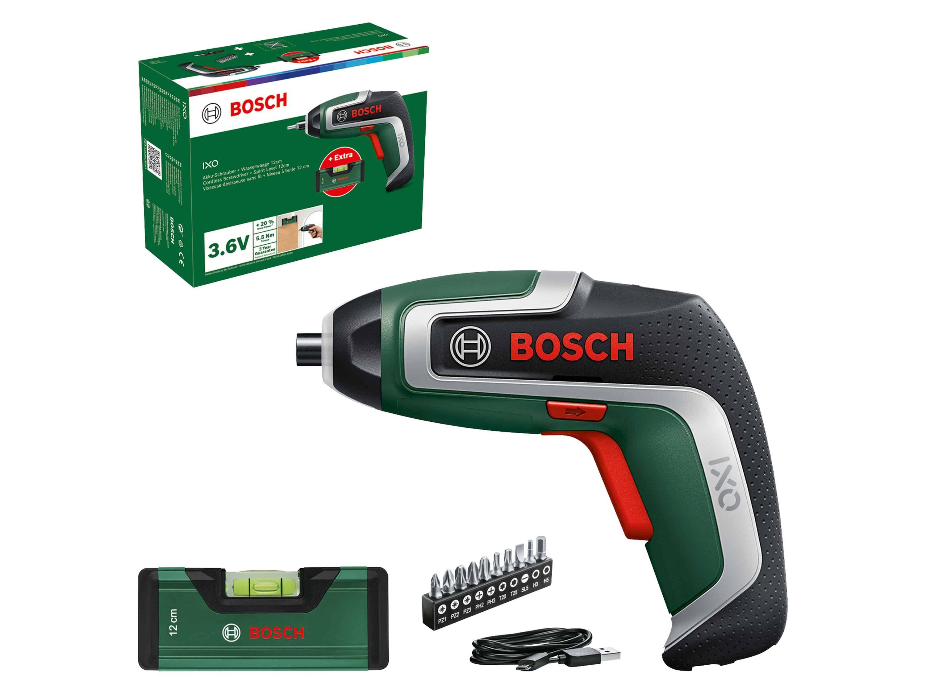 Bosch Power Tools Akku-Schrauber IXO7LevelSet
