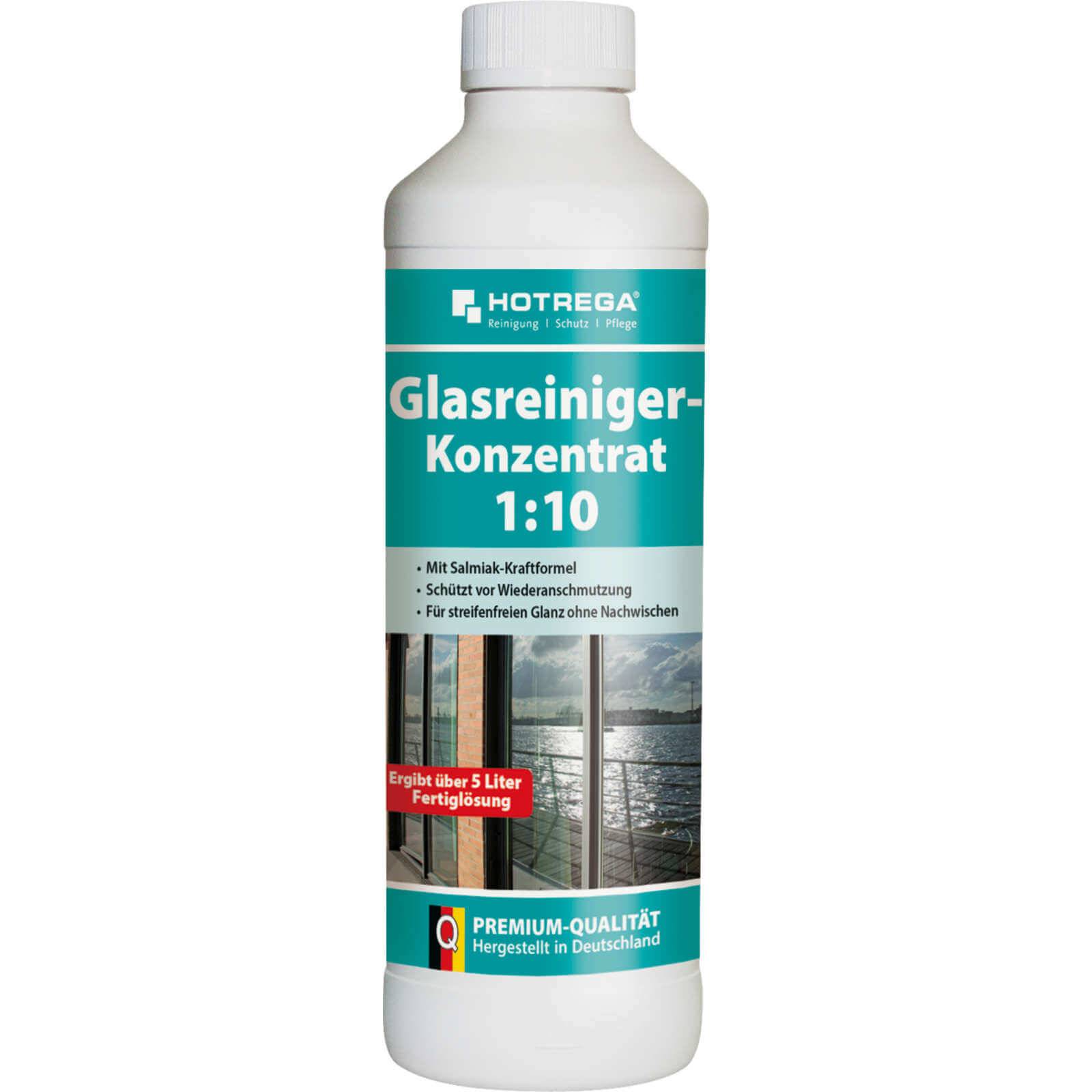 HOTREGA Glasreiniger Konzentrat 500ml inkl. Sprühflasche 360 Grad 500ml