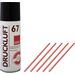 Kontakt Chemie DRUCKLUFT 67 Spray de pulvérisation non combustible, avec 5 tubes de projection 400 ml