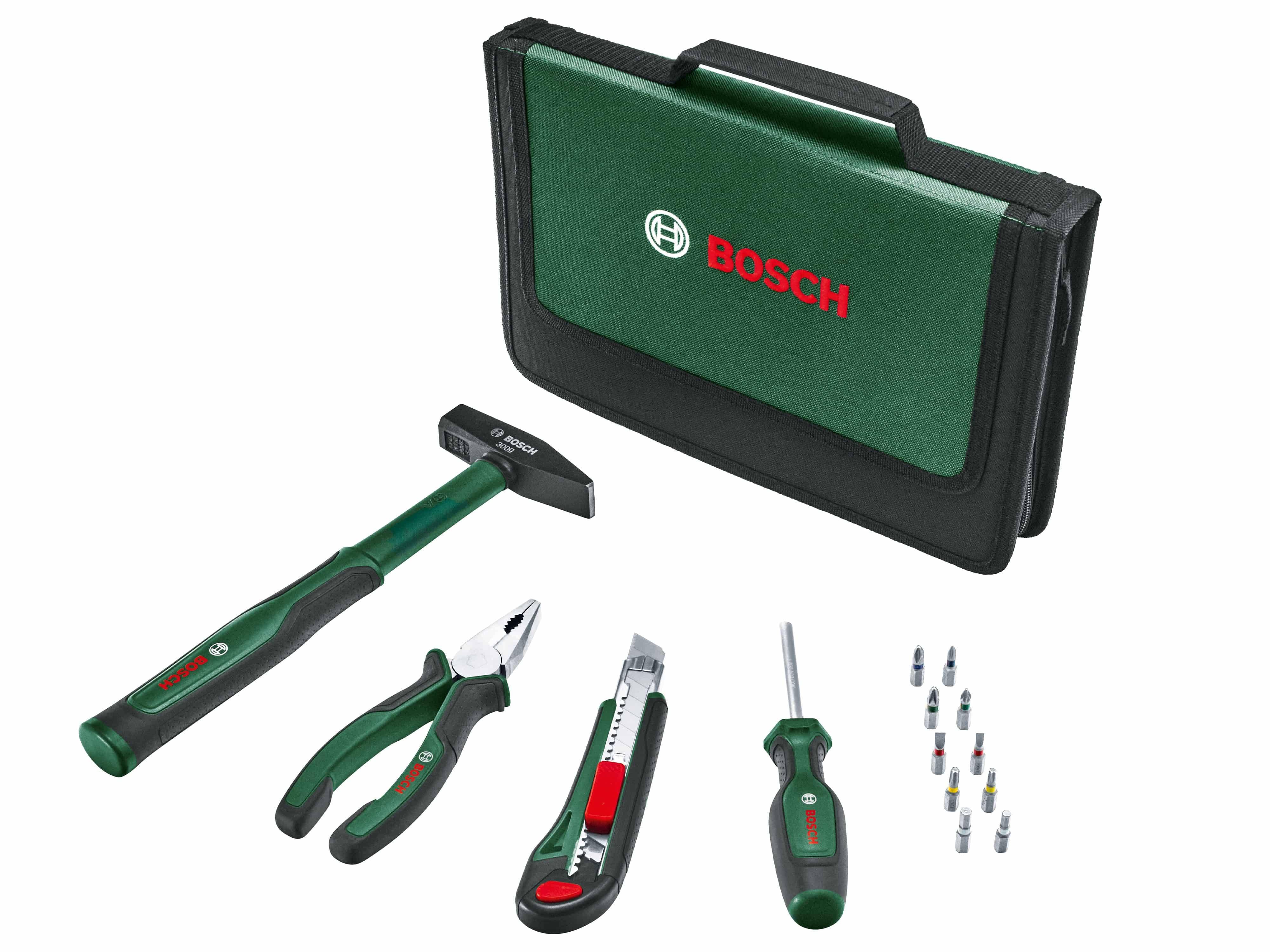Bosch 1.600.A02.BY3 Easy Starter Handwerkzeug-Set, 14-teilig