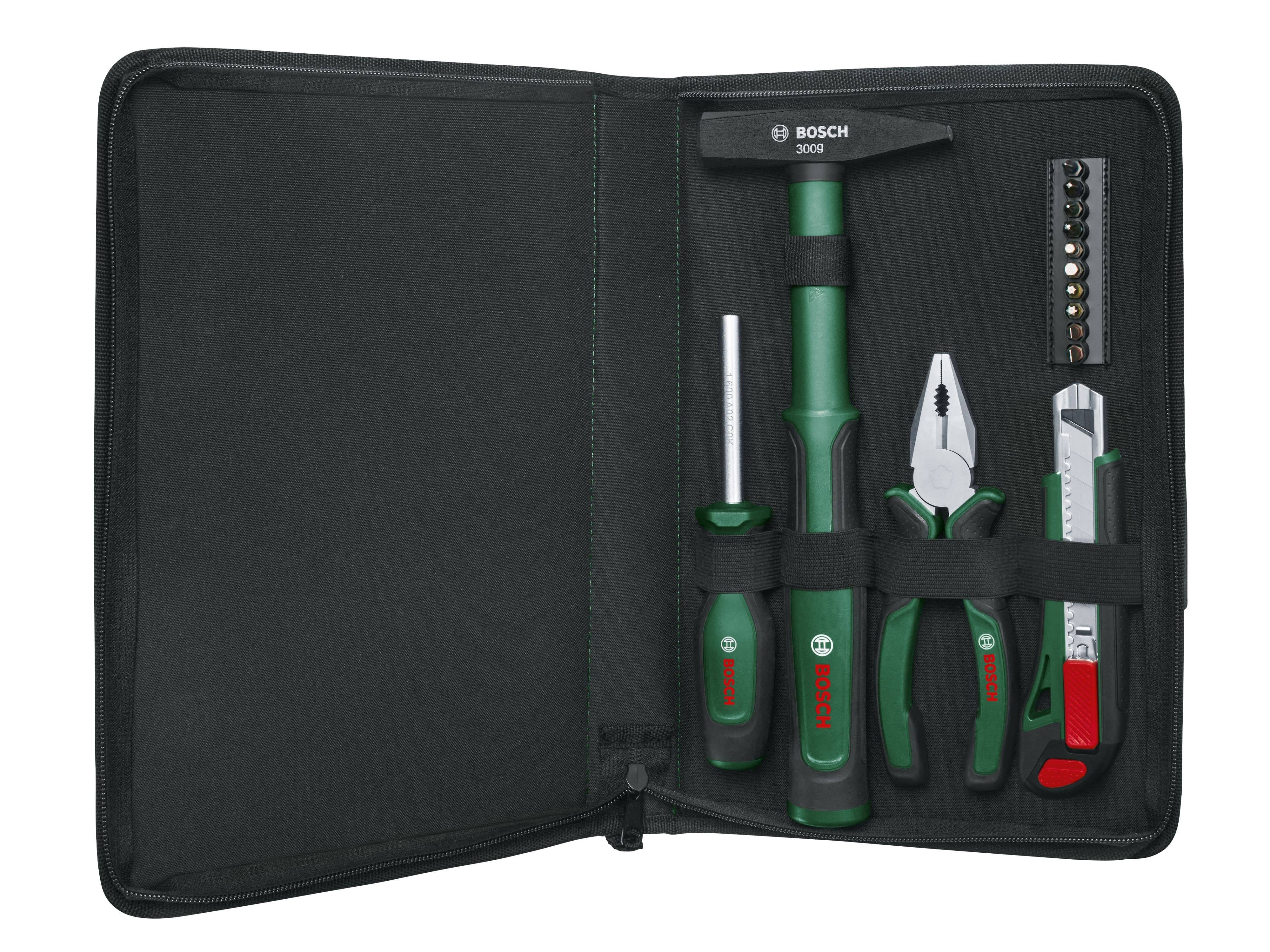 Bosch 1.600.A02.BY3 Easy Starter Handwerkzeug-Set, 14-teilig