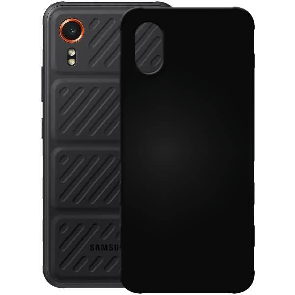 PEDEA Soft TPU Case für Samsung Galaxy Xcover 7, schwarz