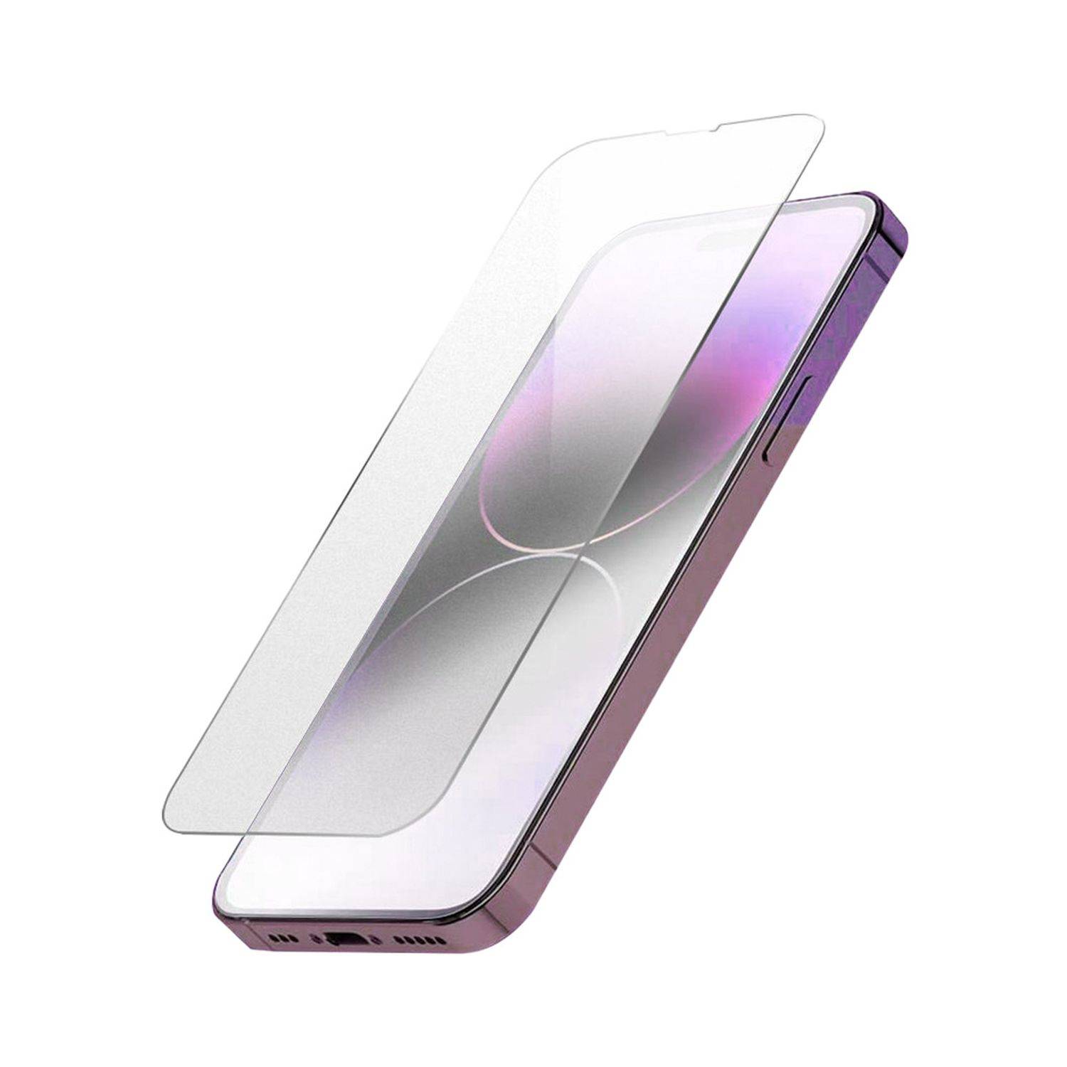 Gehärtetes Glas 2,5D matt Schutzglas kompatibel mit Motorola Moto G84 5G