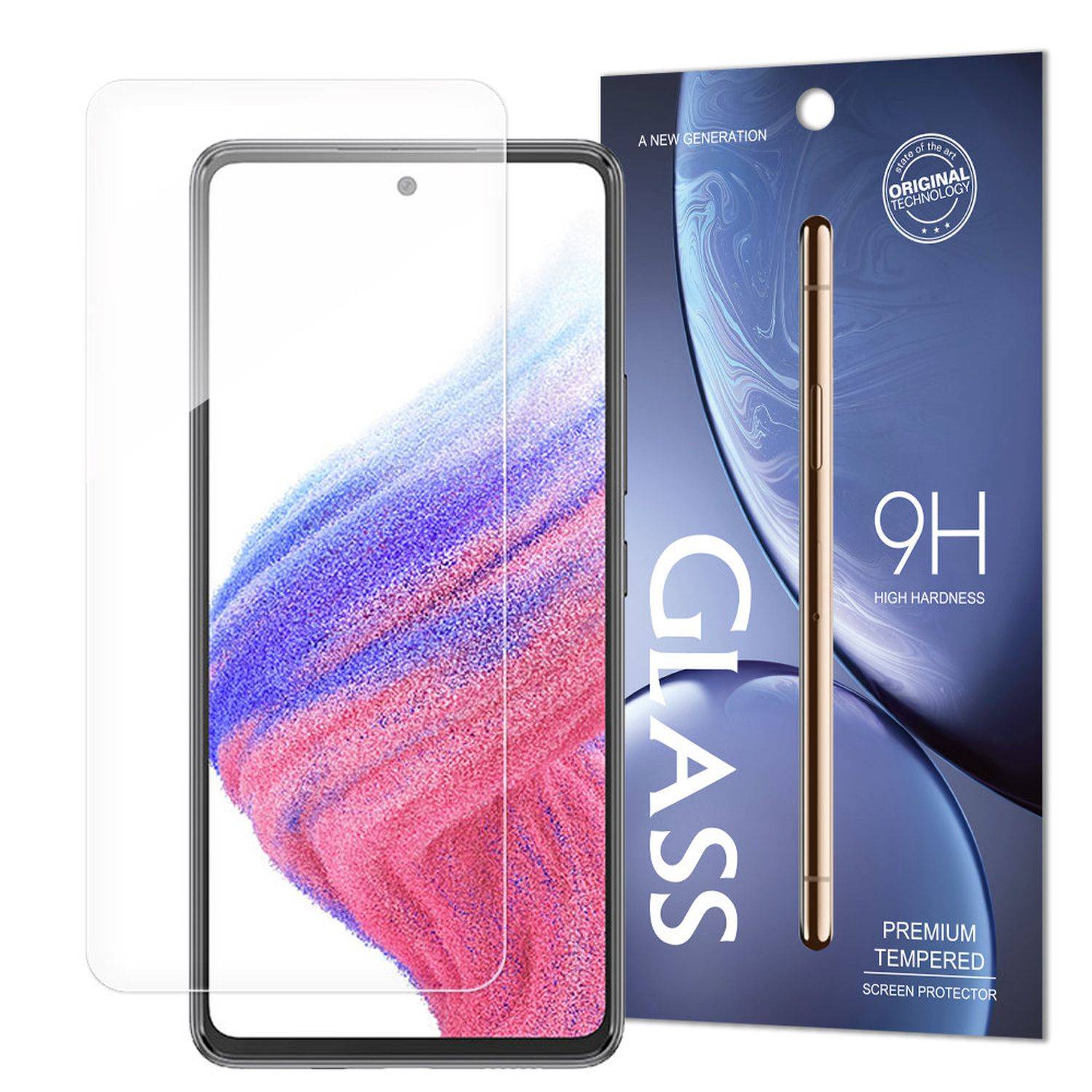 3er Pack Schutzglas 9H kompatibel mit SAMSUNG GALAXY A15 5G Displayschutzfolie Passgenau Glas
