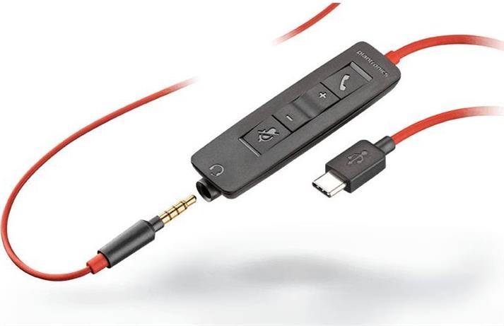 HP Poly Blackwire 3225 - 3300 Series - Headset - On-Earkabelgebunden - USB - 3,5