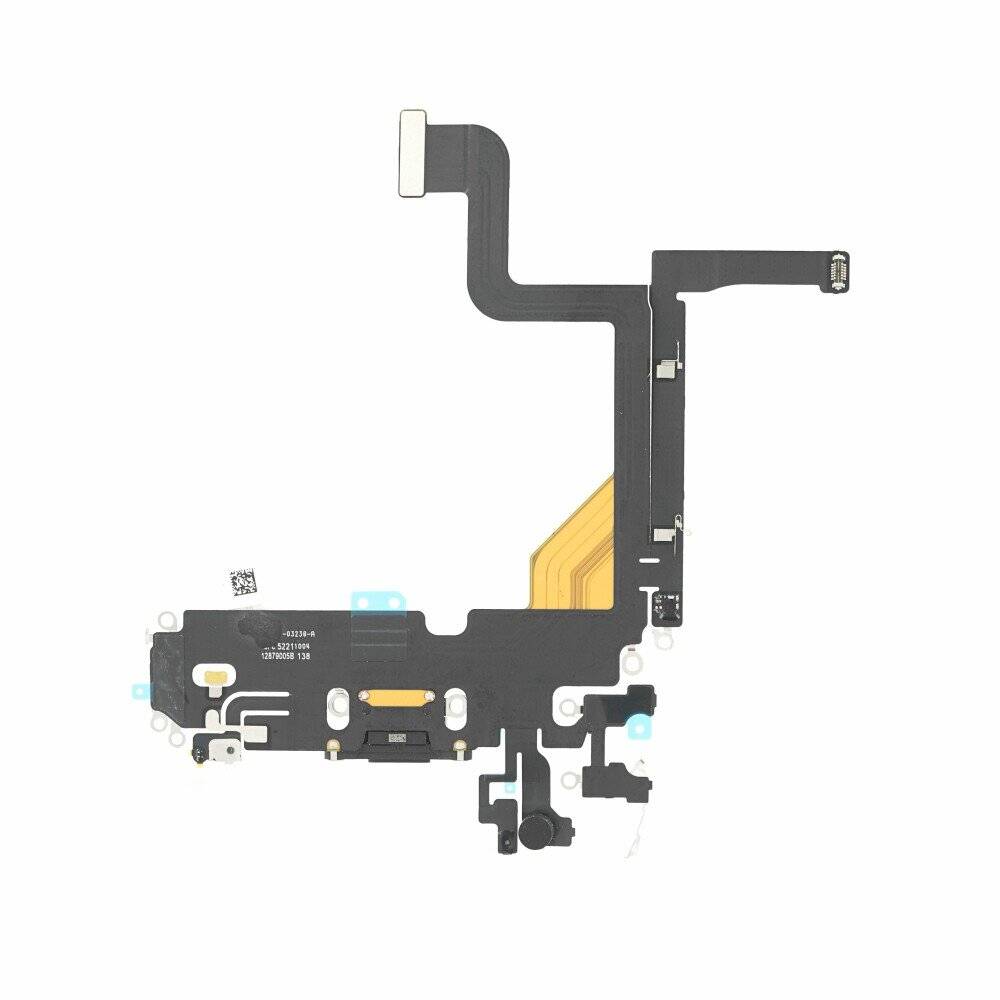 Ladebuchse für iPhone 13 Pro schwarz Dock Connector Flex