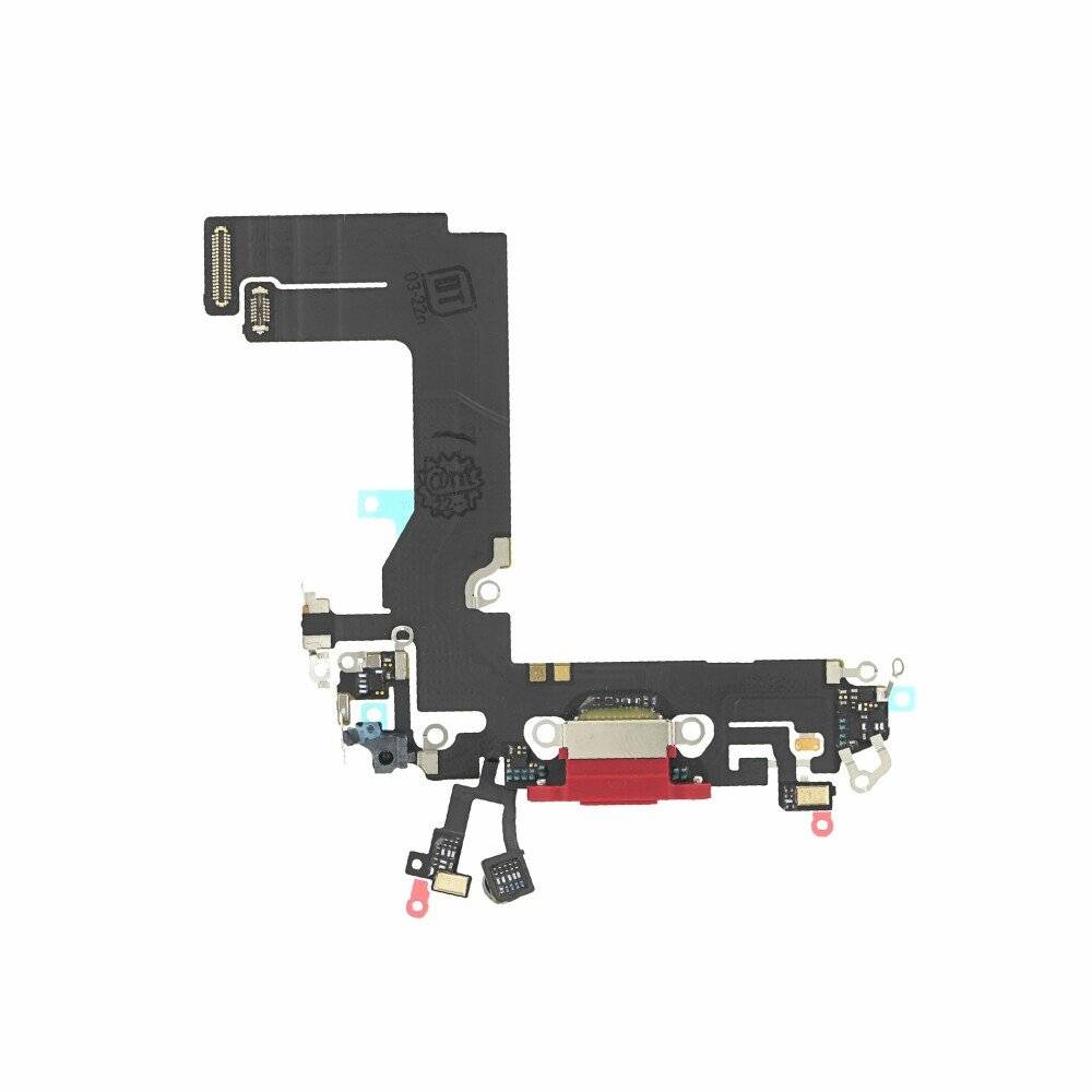Ladebuchse für iPhone 13 Mini Rot Dock Connector Flex