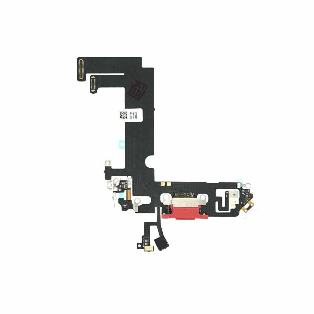 Ladebuchse für iPhone 12 Mini Rot Dock Connector Flex